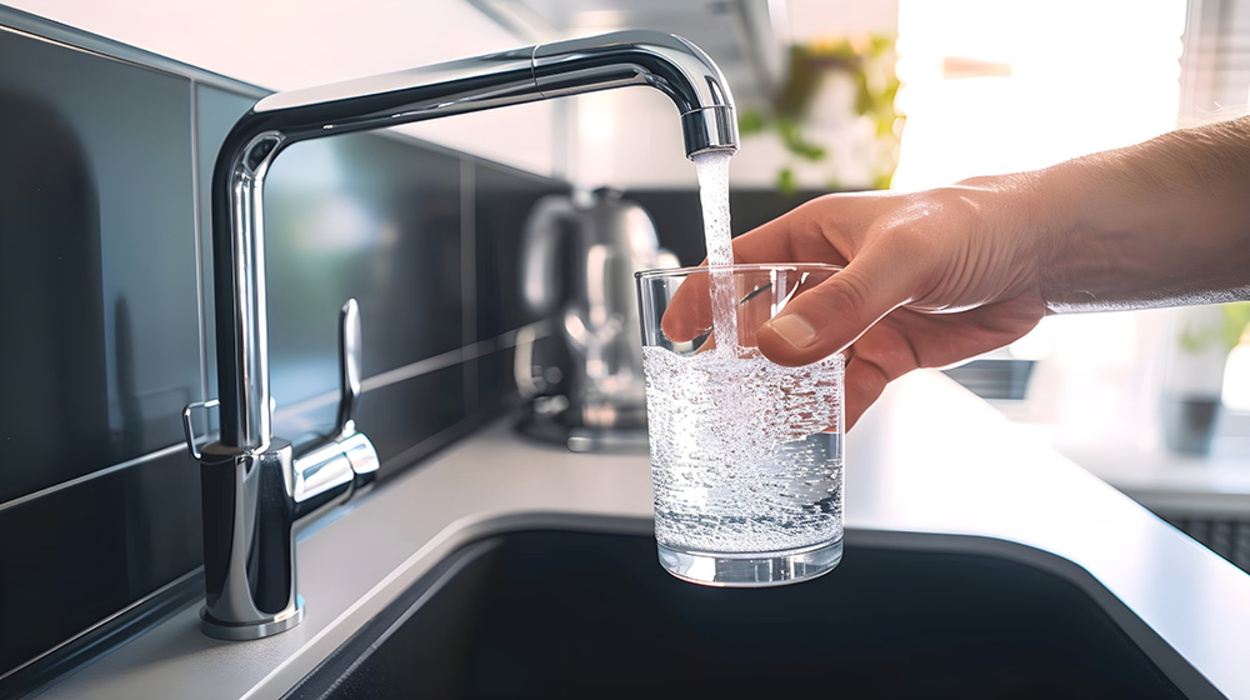 Trinkwasser&shy;installation bei Muster Elektro in Musterstadt
